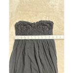 Free People  Adella Corset Maxi Dress Women’s Size Small Black Strapless Photo 8