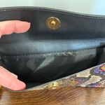 Faux snake skin crossbody NWOT Black Photo 2