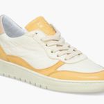 Miz Mooz Veronica Leather Sneaker Lightweight Yellow/White Size 9.5 Euro 40, NWT Photo 0