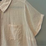 Torrid  textured woven button-front shirt in peach blush size 2X Photo 8