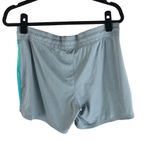 Nike  Womens Dri-Fit Training Infiniknit Shorts Drawstring Gray Green Size M Photo 3