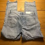 Pistola  raw hem straight leg distressed jeans 25 button fly Photo 12