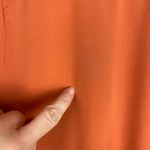 Boohoo NWT Woven Ruffle Tiered Smock Dress in Spice Photo 5