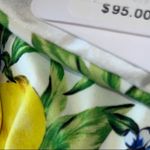 We Wore What  Delilah Bikini Bottom in White Lemons Photo 9