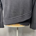 Athleta Women's Serenity Criss Cross Sweater/Long Sleeve Black Sz Small Photo 2