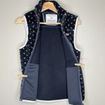 Vineyard Vines Supershep Sherpa Fleece Vest Navy Whale Print XS Coastal Prep Photo 1