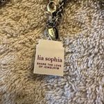 Lia Sophia Classic Silver Toned Bar And Rose Gold Disc Necklace - Mixed Metal -  Photo 2