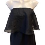 Keepsake the Label Call Me Strapless Black Midi Dress, Sz M Size M Photo 7