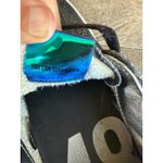 P448 John Glitter Black Sneakers Italian Leather Low Top Shoes School Street Y2K Photo 3