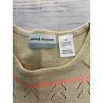 Alfred Dunner Embroidered Sweater Women PM Short Sleeve Crew Neck Floral Grandma Size undefined Photo 4