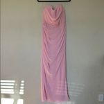 House Of CB  Adrienne Pink Quartz Strapless Gown NWOT size‎ L A-C Photo 5