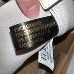 Vince Camuto  Sula Leather Top Handle Bucket Bag Jasmine Cream Snap Closure Photo 12