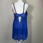 Cacique  Women's 18/20 Slip Dress Lingerie Silk Underwire‎ Lace Dark Romantic Photo 2