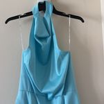 Elliatt  Camo Asymmetric Satin Cocktail Dress, Size Medium, $148 Photo 7