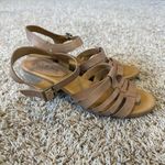 Kork-Ease Korks Kork‎ Ease Sandals Womens 8 Cilla Shoes Strappy Heel Tan Leather Comfort Photo 1