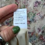 Faeriesty Ruched Bustier Ruffle Trim Hem Floral Print Tube Corset Dress 5X Photo 11