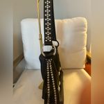 Raviani Black Shoulder Bag w Silver Skulls & Silver Embellishments RETAIL $1250 Photo 4