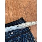 Loft blue lace pocket front mini skirt size 8 Photo 4