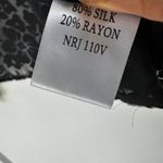 Winter Kate Kimono Topper Floral Velvet Burnout Bohemian kimono silk XS Black Photo 2