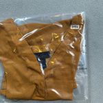 Rachel by Rachel Roy Blouse Top XS Womens Mustard Yellow Cap Sleeve Tunic Top V Photo 5