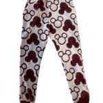 Disney  Women's Fleece Lounge Set M Mickey Mouse Print 2-Piece Winter Cozy Photo 4