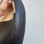 Anthropologie By  Black Raffia Mixed Media Bucket Tote Medium Shoulder Bag Photo 7