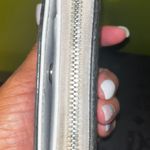 MCM Authentic Metallic Visetos Mini Zip Around Wallet Photo 6