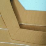 Old Navy  S Slim Fit Ribbed Goldenrod Long Sleeved Top Photo 4