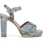 NY&C New York & Company Womens Adalia Platform, Square Heels, Rubber Outsole Blue Size 6 Photo 11