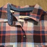 Barbour  Women's Darwin Plaid Cotton Button Down Long‎ Sleeve Shirt sz 4 Photo 7