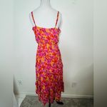 Lush Clothing LUSH Ruffle Floral Dress- Small Photo 4