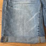 SO  Juniors Lowrise Bermuda Lightwash Jean Shorts Size 11 Photo 7
