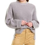 Joie  Cicilia Wool Blend Merallic Sweater in Soft Heather Gray Size Small NWT Photo 0