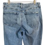 White House | Black Market WHBM Mid Rise Slim Ankle Jeans w/ Chain Cuff Detail – Size 10 Photo 4