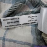 Madewell NEW  Lucie Elbow-Sleeve Smocked Mini Dress in Lebaum Plaid, XXL‎ Photo 11