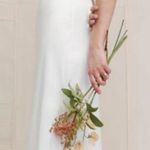 Reformation Venetia Silk Wedding Dress in Ivory Size 12 NEW Photo 0
