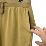 frame denim Easy Sweat Pant Jogger in Vintage Camel Organic Cotton Womens Size M Photo 13