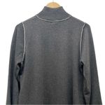 Max Studio NWT  Long Sleeve Mock Neck Sweater Dress Charcoal Gray Size Large NEW Photo 6