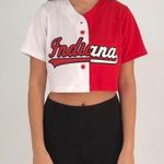 Jersey Boy Apparel Women’s Indiana Cropped Jersey Size M Photo 0