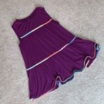 Miholl Flowy Tiered Sleeveless Summer Tank Top Sz S Purple Photo 1