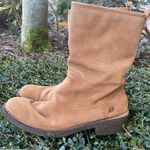 BORN Brown Leather Suede Mid Photo 6