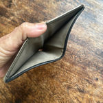 Fossil  Black cow hide leather wallet with gold leather lining Photo 6