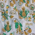 Farm Rio  size medium tiered midi cutout new Colorful Tropical Print Dress coveru Photo 4