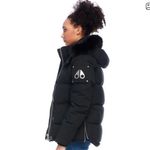 Women Moose Knuckles Clouq 3q Neoshear Black Puffer Jacket(No Hoodie only Jacket Size M Photo 1