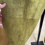 Vintage Assemblage Green Genuine Leather Pants Size 4 Photo 2