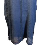 Urban Outfitters blue rayon poly blend tunic coverup size small Photo 2