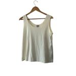 Chico's  Ivory Cream Camisole Tank Top Ivory Women's Large 12 Photo 1
