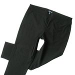 Eileen Fisher NWT Slim Ankle w/ Yoke in Black Washable Stretch Crepe Pants XS Photo 1