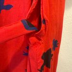 Apiece Apart Amaro Wrap Dress in Red Aster Floral size Medium Photo 5