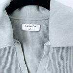 Aritzia Babaton Sculpt Knit Polo Top Photo 2